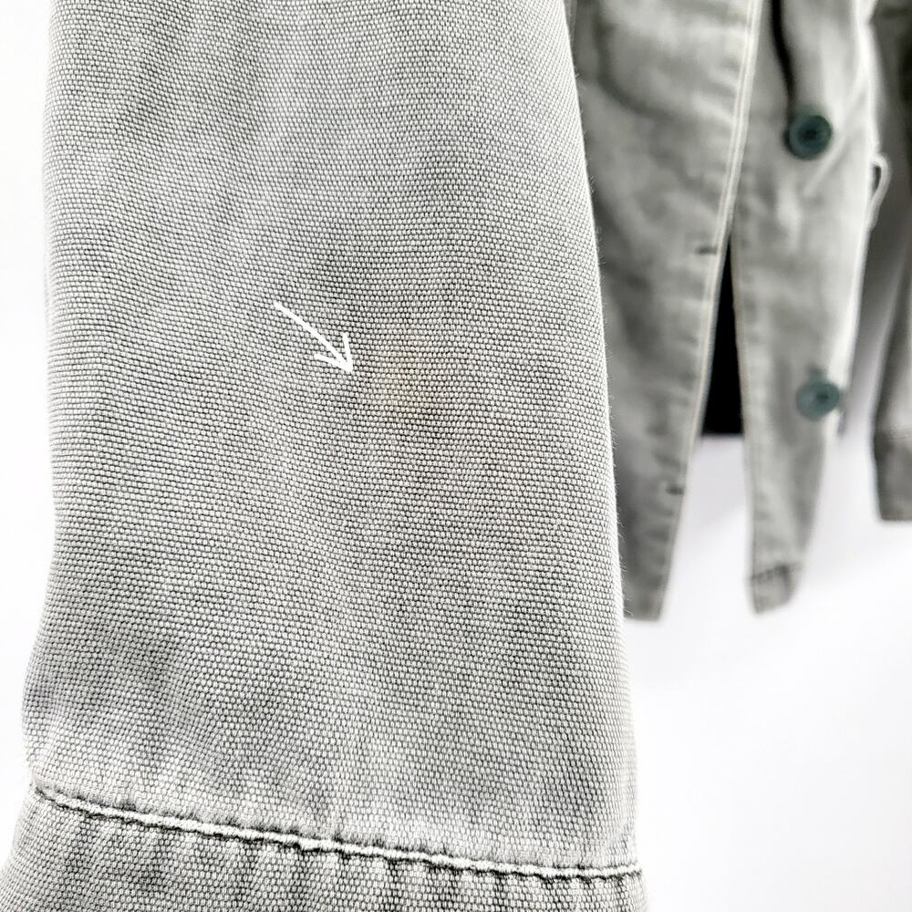 Ecote Urban Outfitters Green Utility Jacket Drawstring Waist Women's Size S - Picture 7 of 8